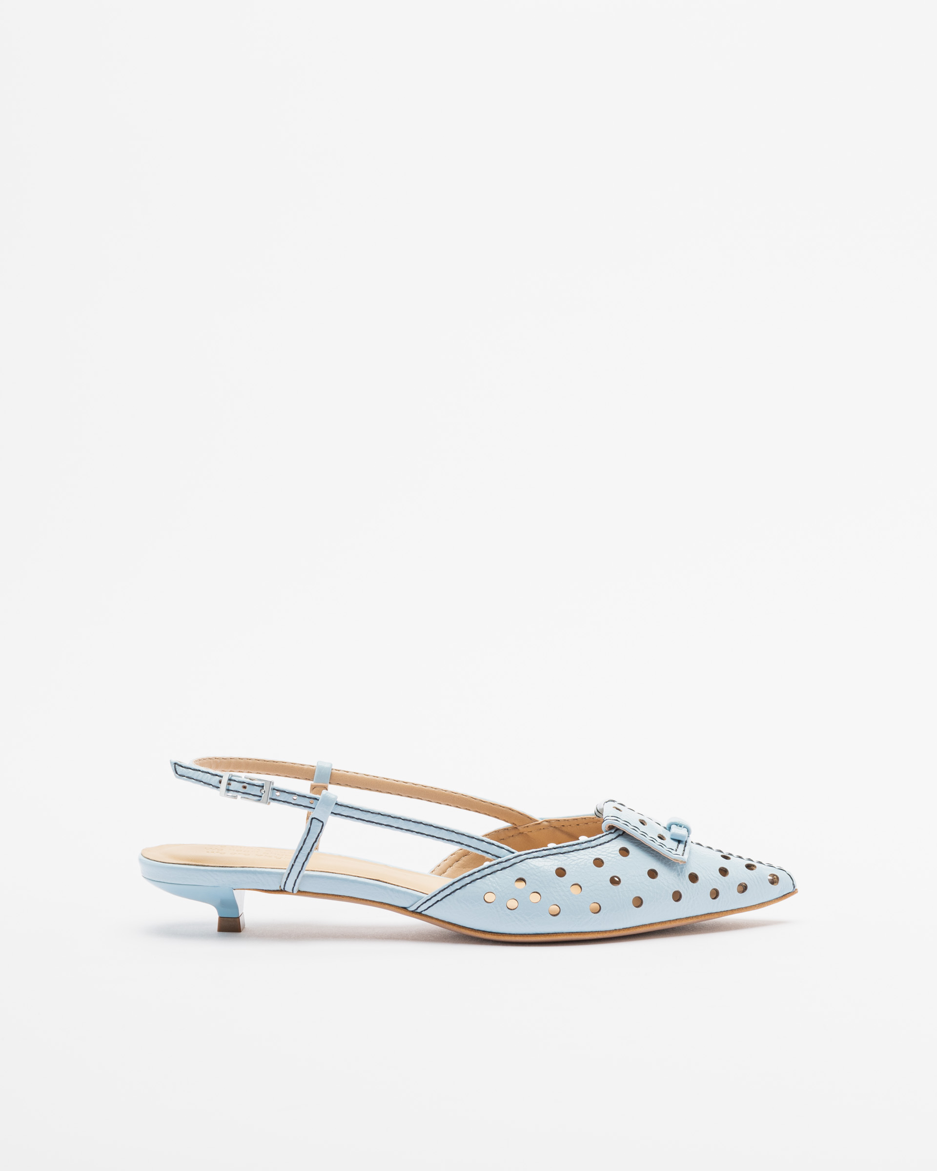 Sapato aberto atrás PROF 202005 Azul