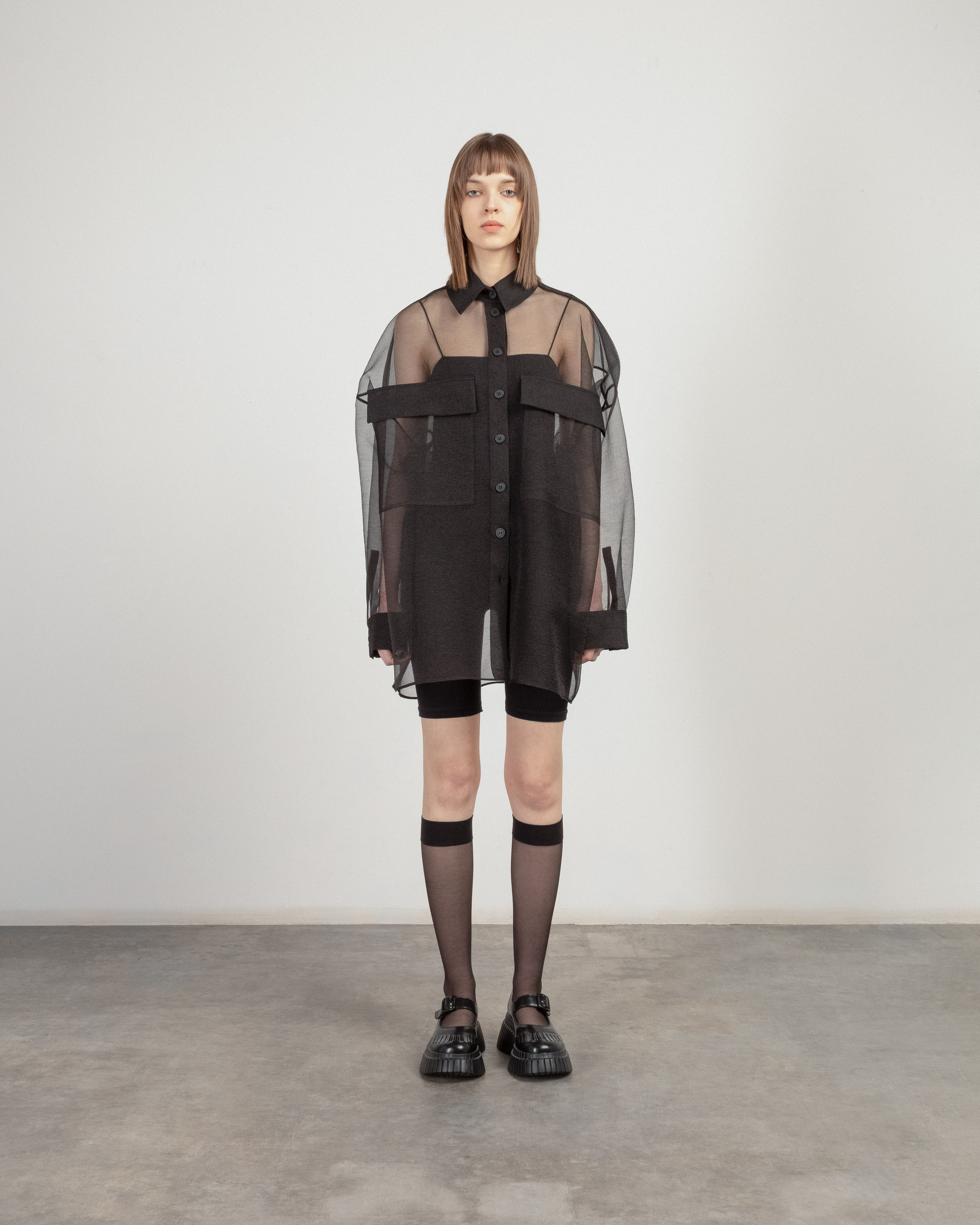 Camisa NU London Y2511015 Preto
