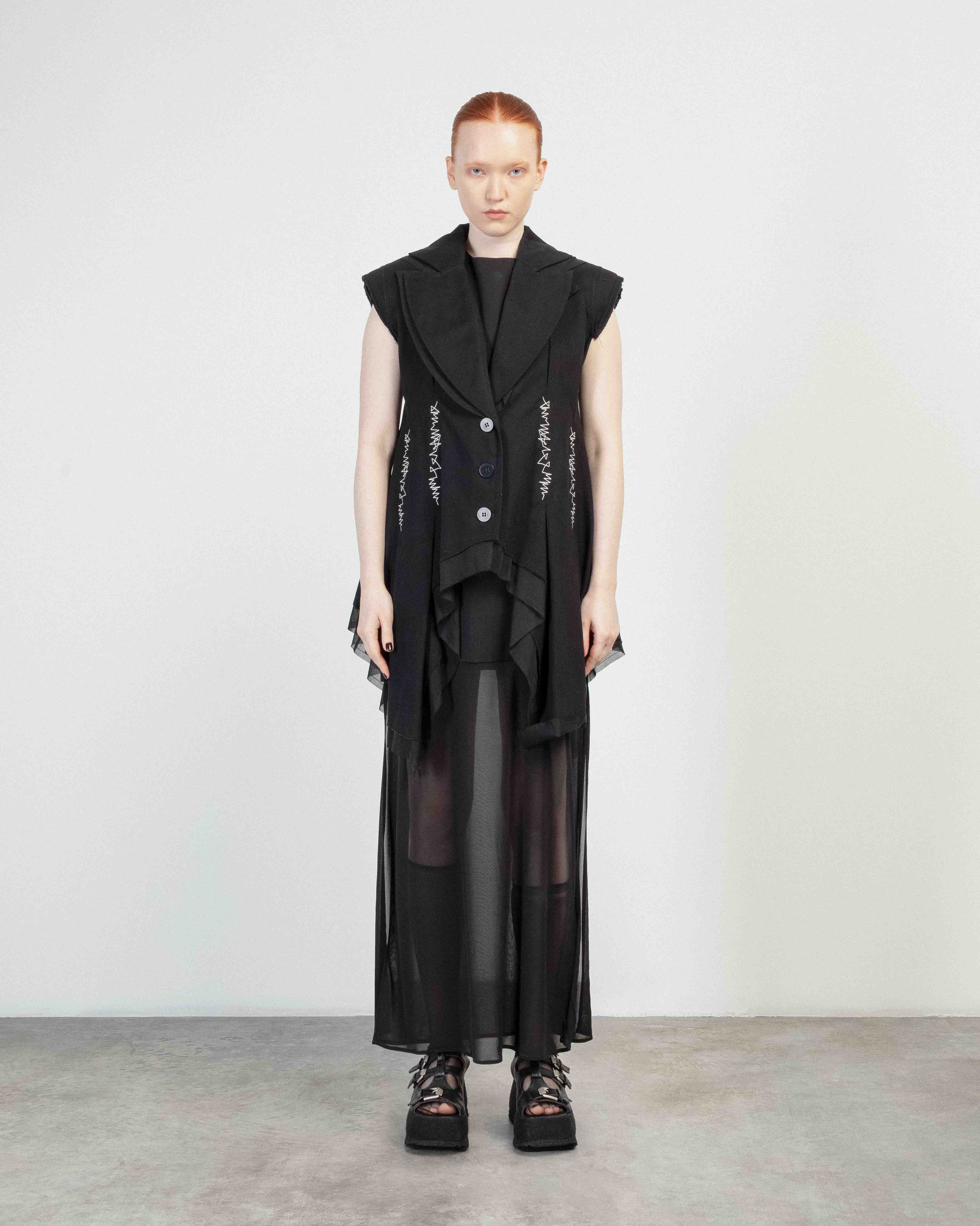 Colete NU London K23 15010 Preto