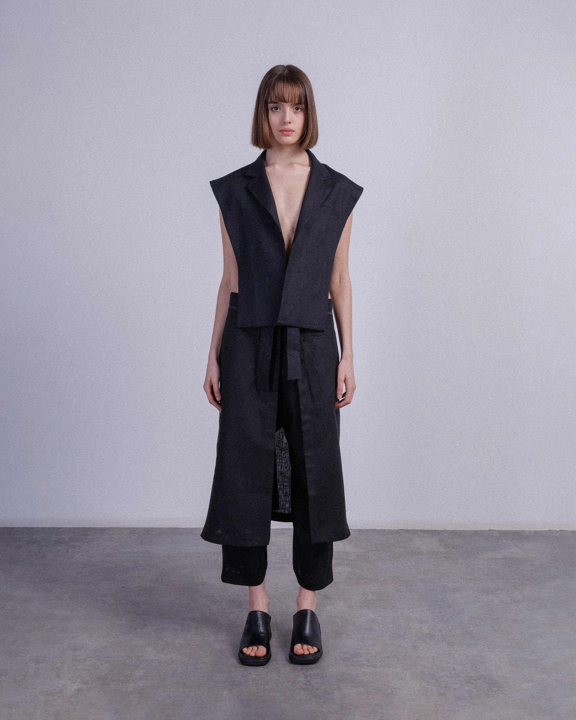 Colete NU London Y24 15015 Preto