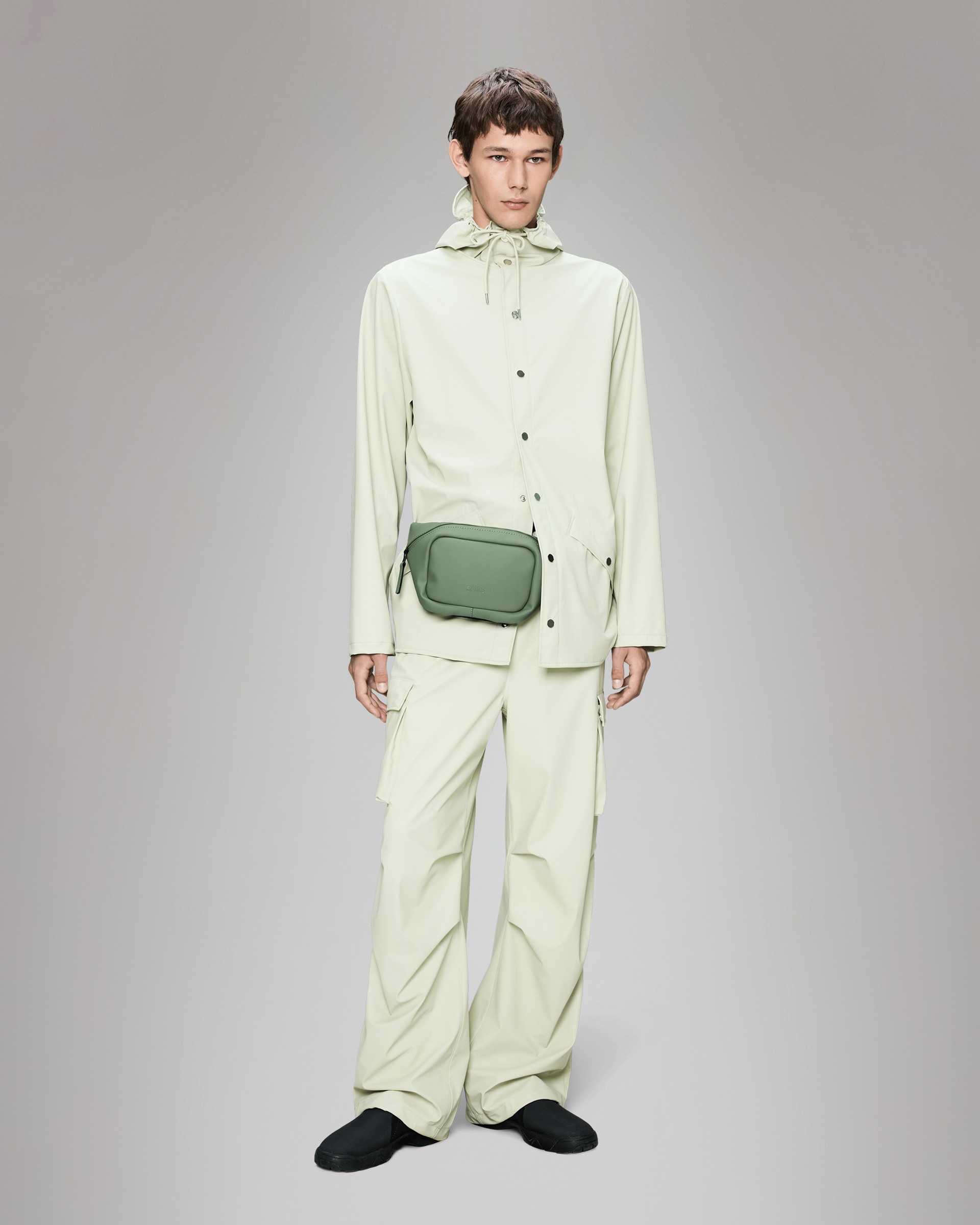 Parka Rains Jacket W3 Verde