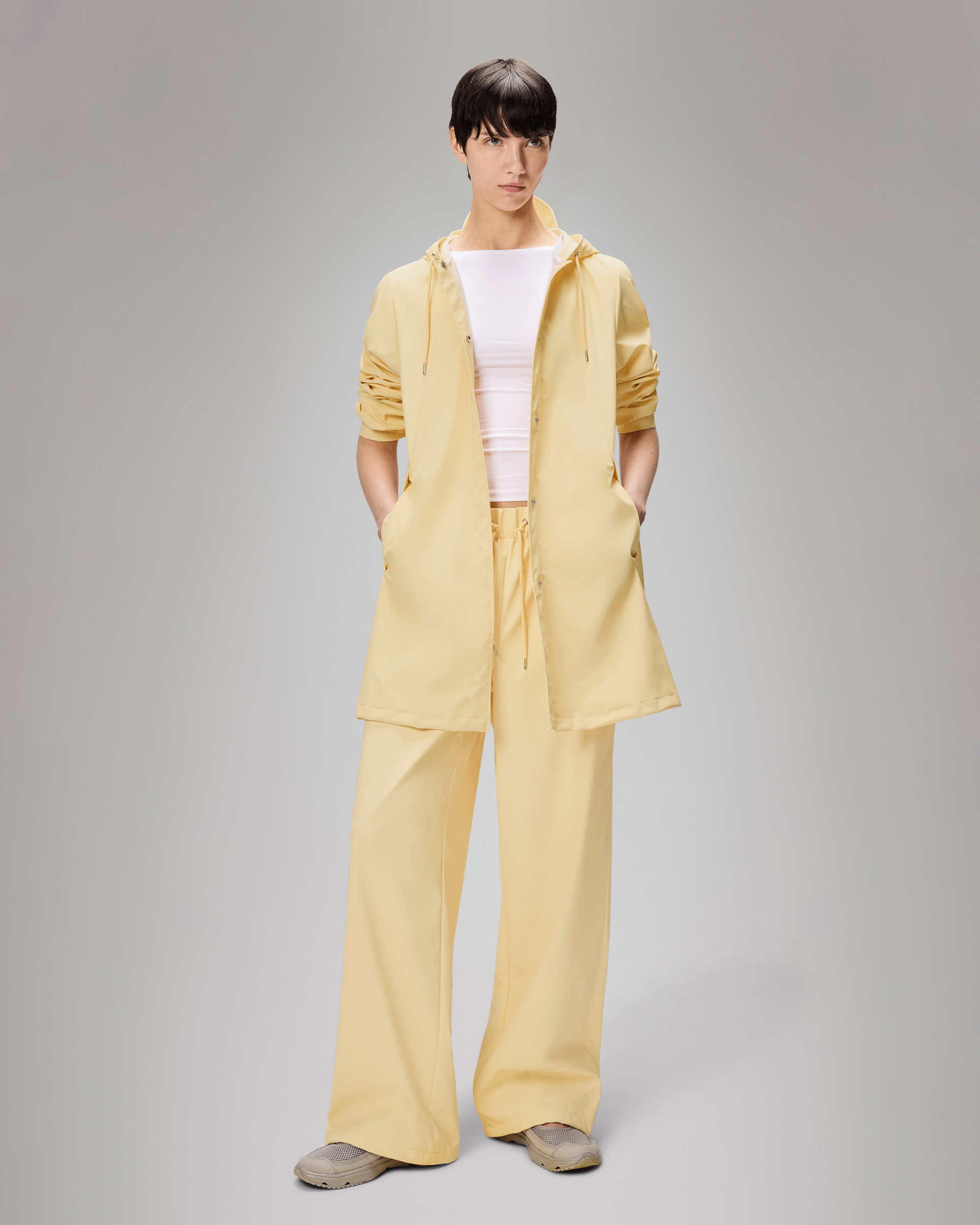 Parka Rains A-line W Jacket Amarelo