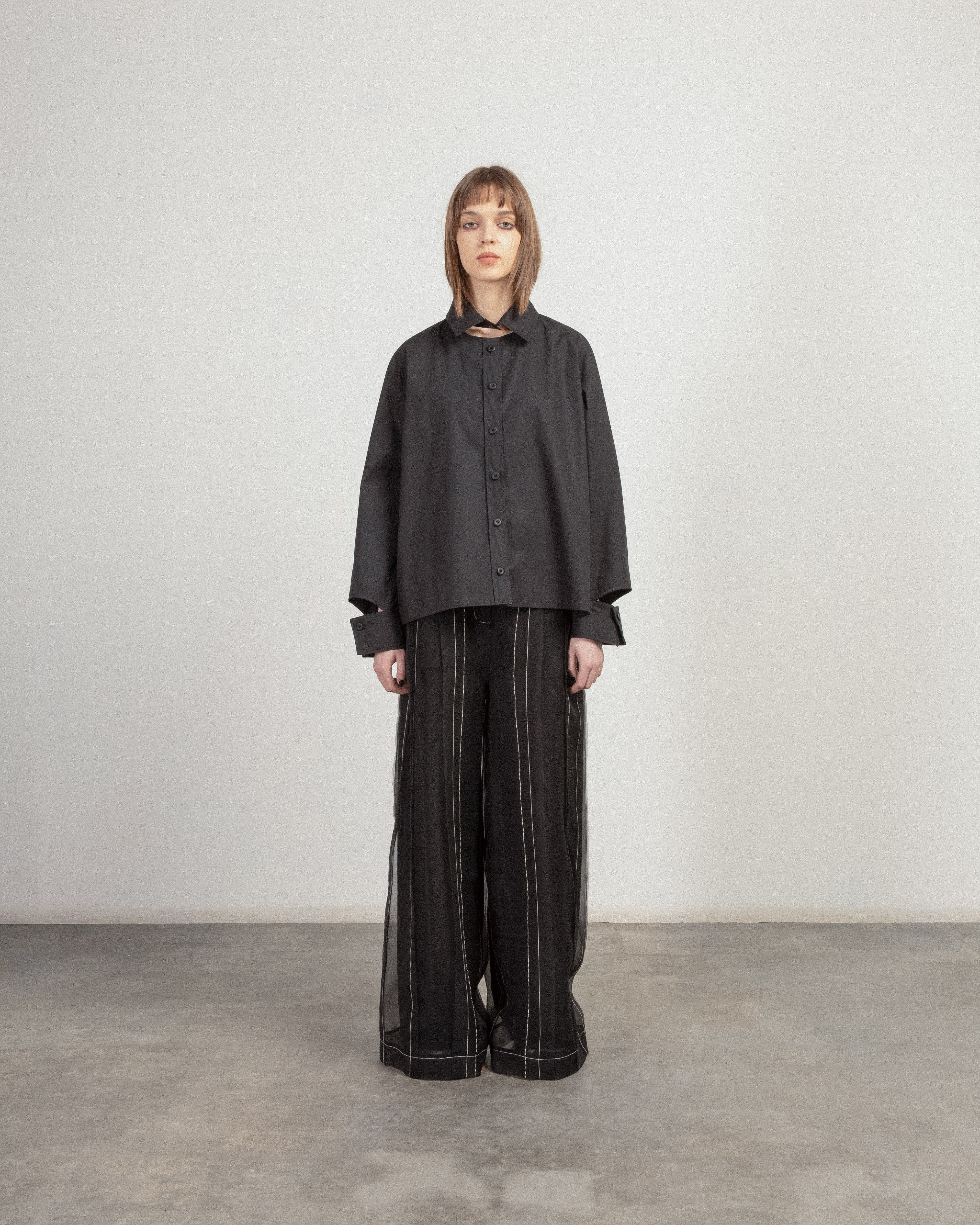 Camisa Matilda Longhena GLENDA Preto