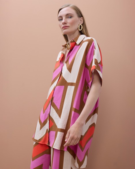 Camicia lunga Maite by Lola