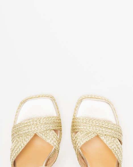 Sandali con tacco alto Gloss