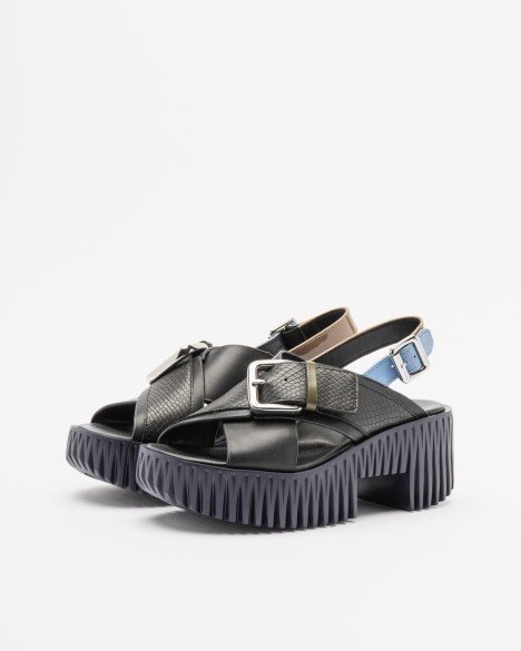 Plateausandalen 4ccccees