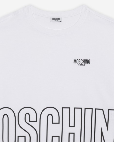 Cropped-T-Shirt Moschino Active Cropped-T-Shirt Moschino Active