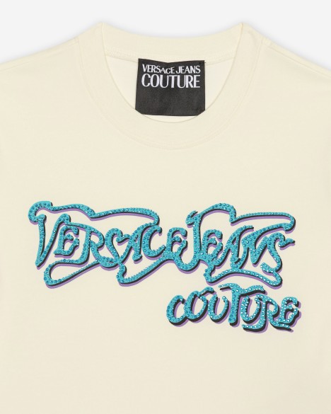 T-shirt Cropped Versace Jeans Couture