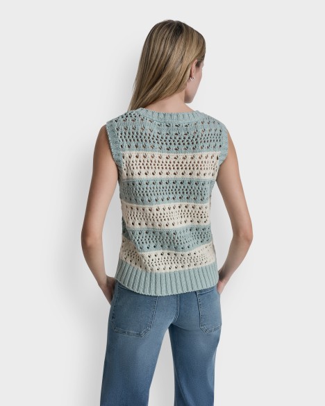 Colete de malha DKNY Jeans Colete de malha DKNY Jeans