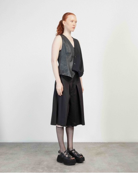 Chaleco de cuero Papucei