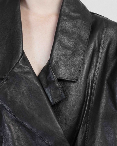Chaqueta de cuero Le Ruemarcel