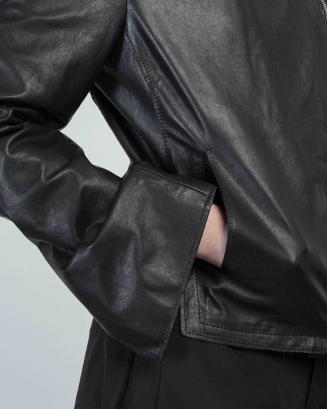 Chaqueta de cuero Le Ruemarcel