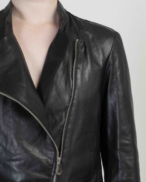 Chaqueta de cuero Le Ruemarcel