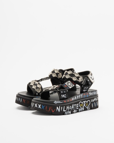 Sandales � plateforme Nan-Ku Couture