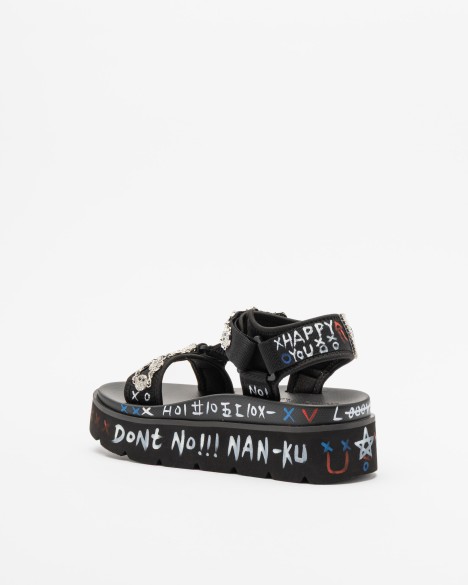 Sandales � plateforme Nan-Ku Couture