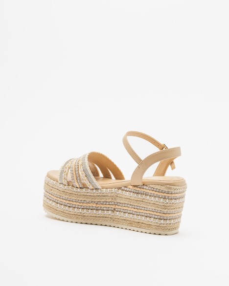 Platform sandalen Gloss