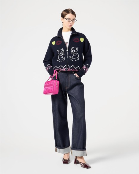 Jean Wide Leg Iceberg Jeans