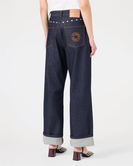 Jean Wide Leg Iceberg Jeans