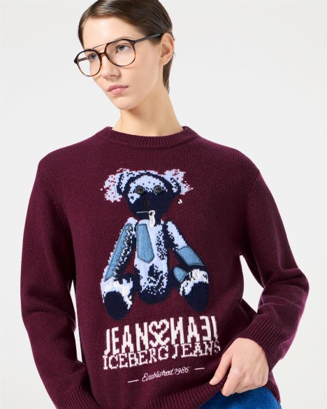 Felpa con cappuccio Iceberg Jeans