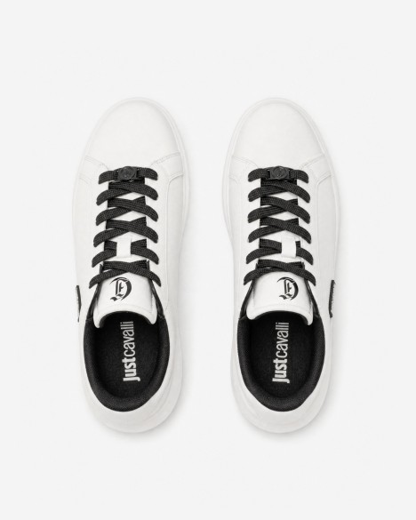 Wei�e Sneakers Just Cavalli