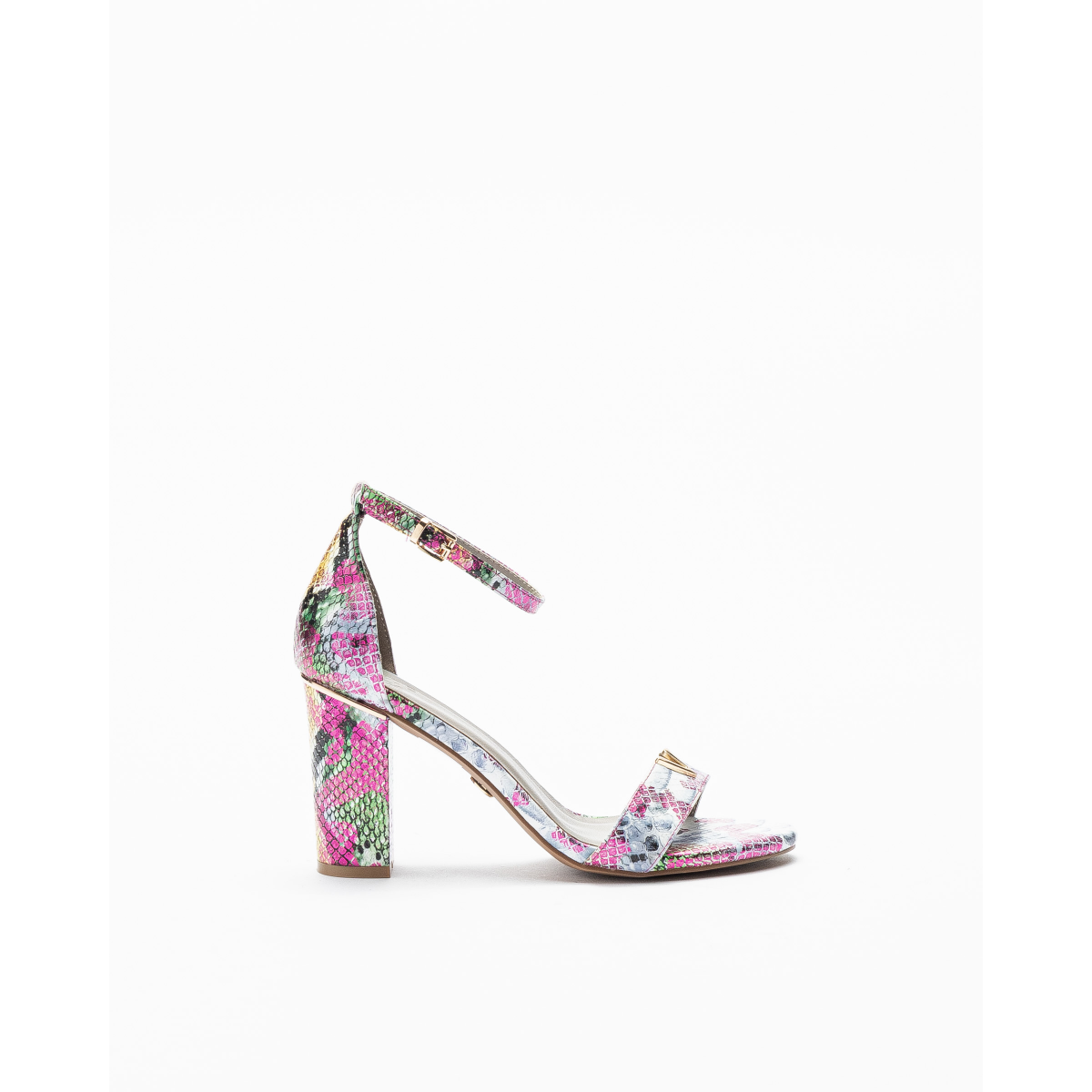 Gloss 1121-1B Multicolour High Heeled sandals - 194-1121-C-69 | PROF ...