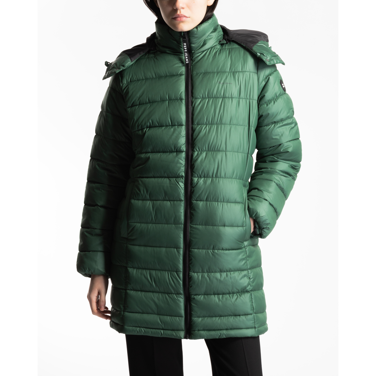 Pepe jeans green jacket cheap