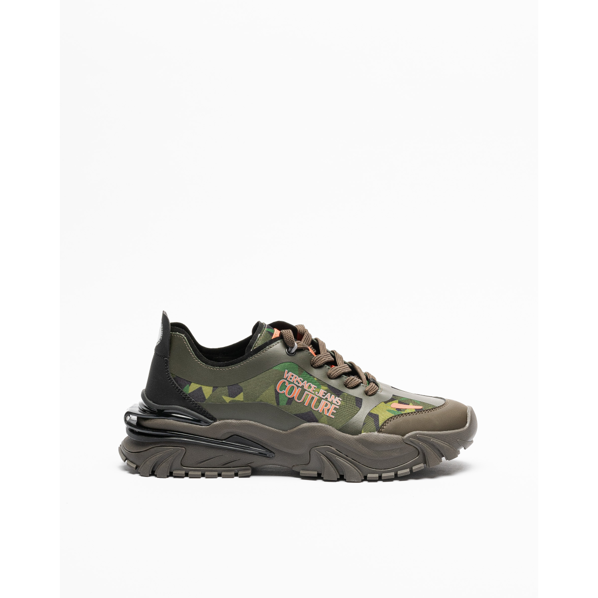 Versace Jeans Couture 75YA3SIB Green Sneakers - 492-YA3SIB-10 | PROF ...