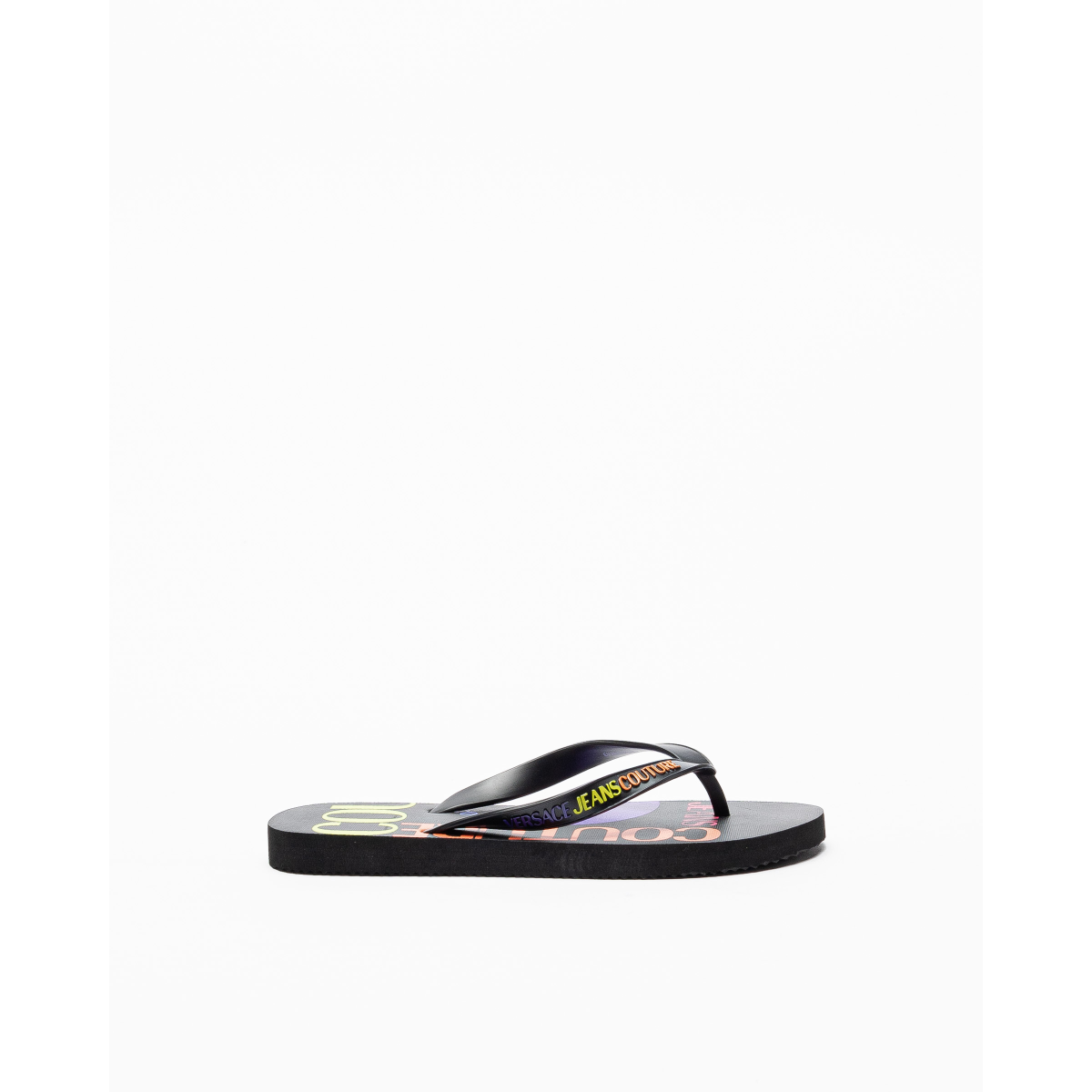 Versace Jeans Couture Flip Flop 74VA3SQ7 Black Flip flops 492A3SQ7A