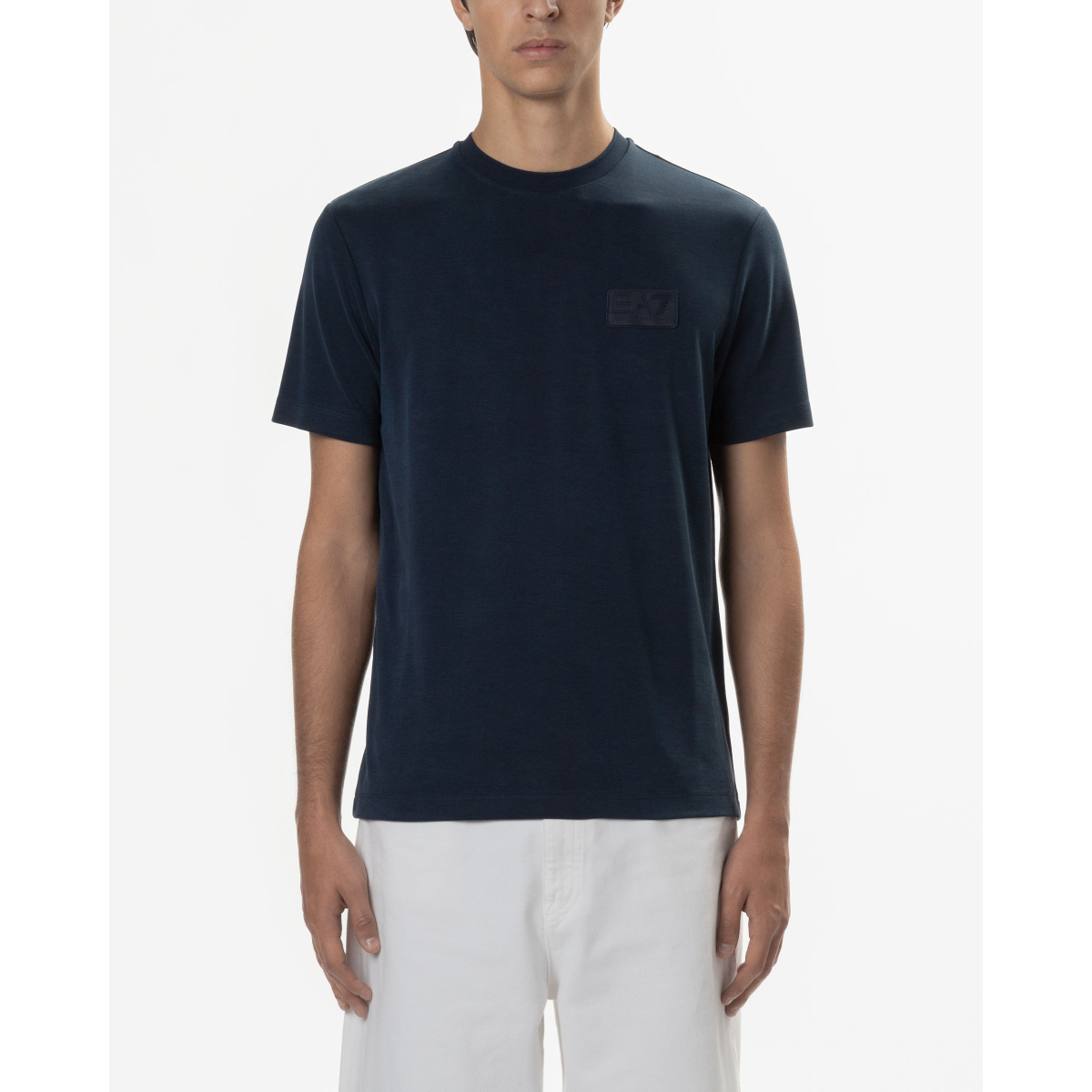 EA7 6DPT72 Blue Tshirt 56DPT7202 PROF Online Store