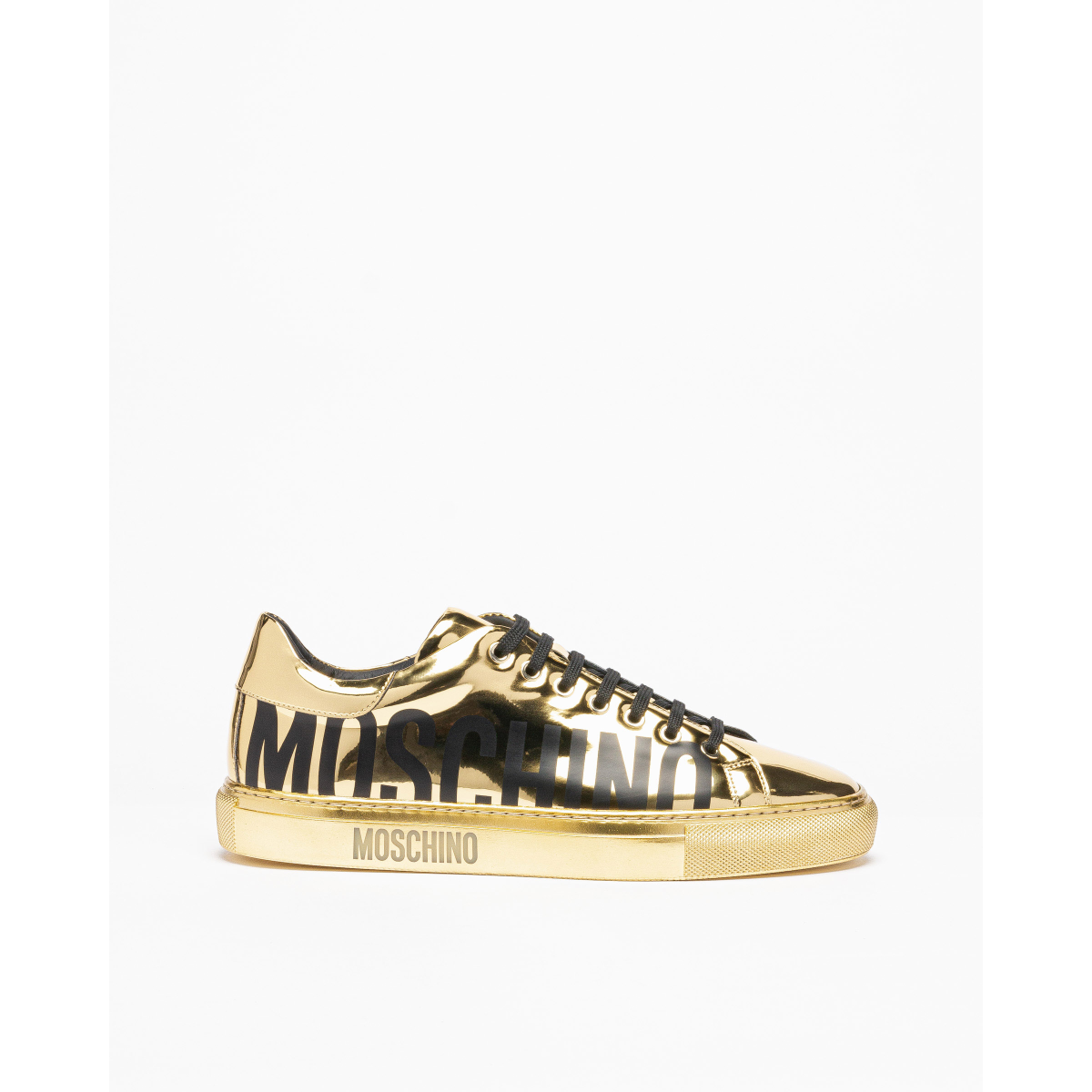 Moschino MB15012 Gold Sneakers 1431501230 PROF Online Store