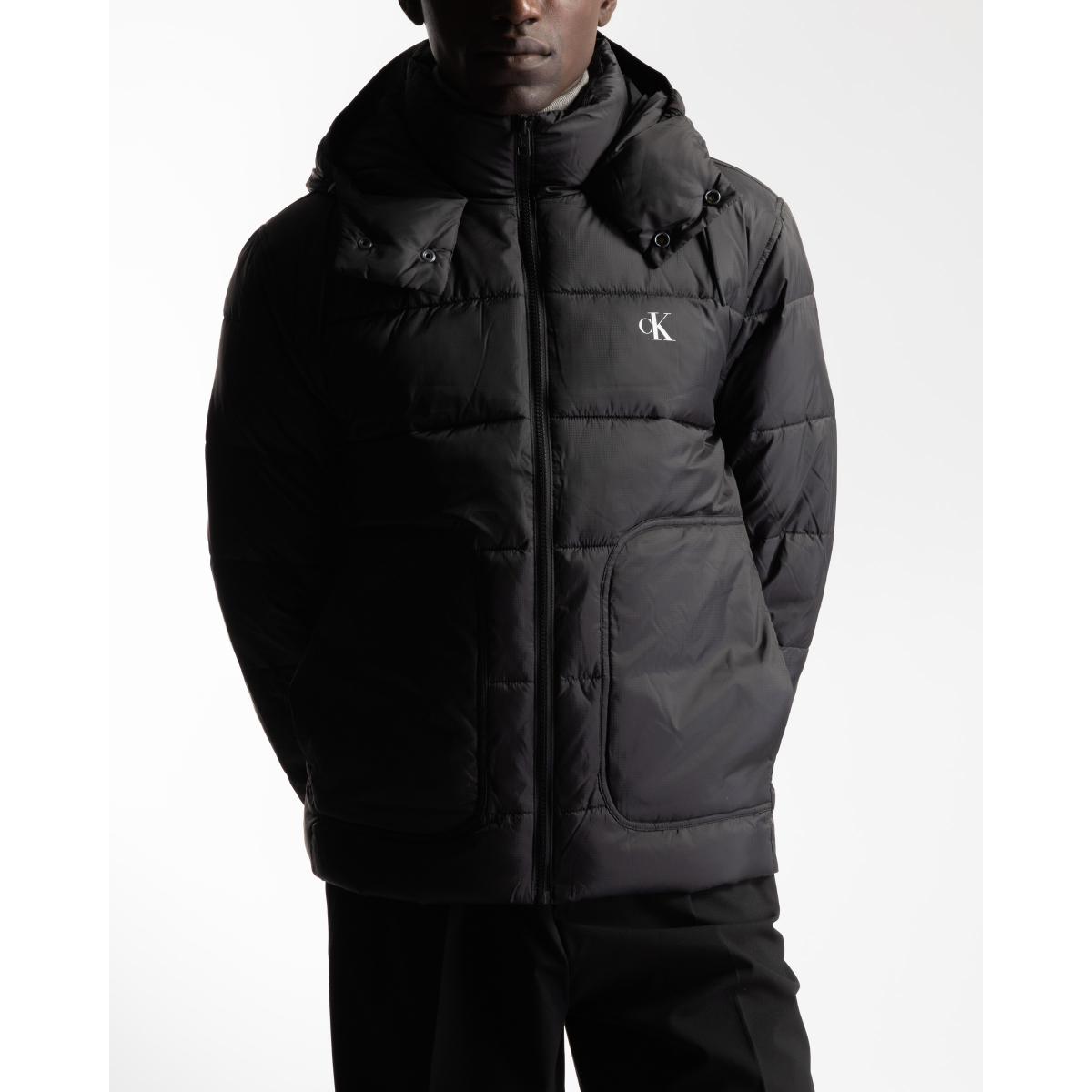 Calvin Klein Jeans J30J324330 Black Puffer jacket - 182-324330-01 ...