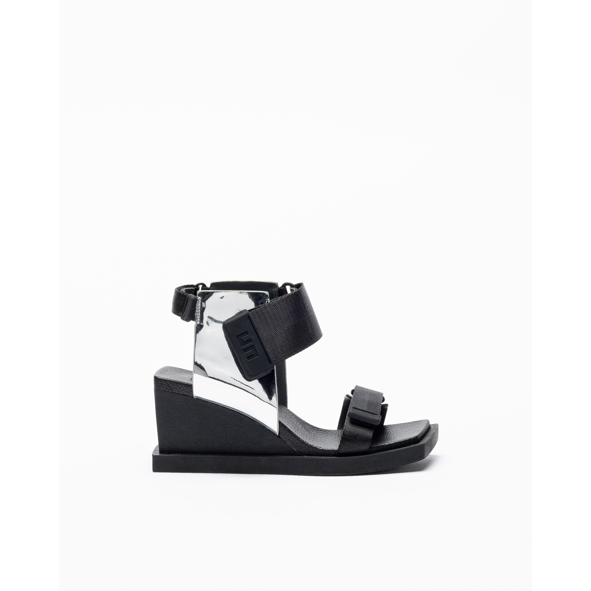 United Nude Ko Mid Black Wedge sandals - 385-KOMID-01 | PROF Online Store