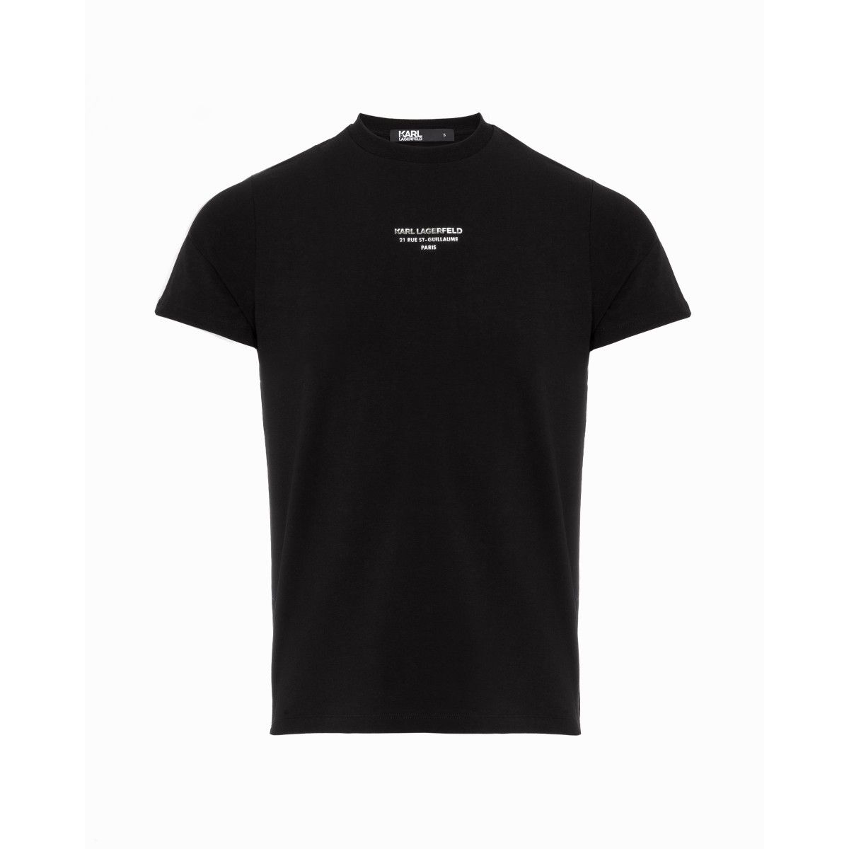 Karl Lagerfeld 755056 Black T-shirt | PROF Online Store