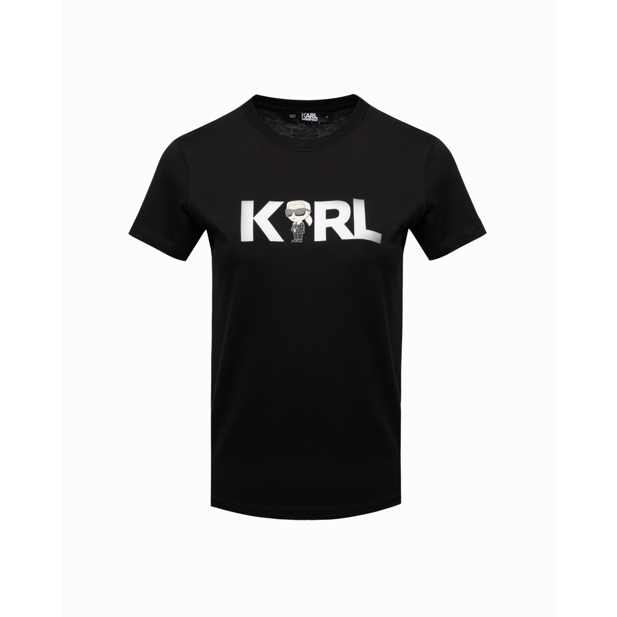 Tshirt Karl Lagerfeld Ikonik 2.0 Karl Logo Noir 192W170601 PROF