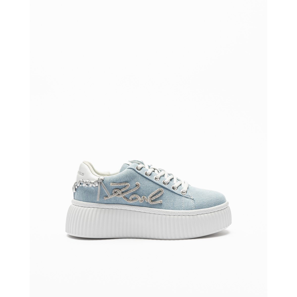 Karl Lagerfeld Kreeper Whipsitch Lo Lace Blue Platform sneakers - 176 ...